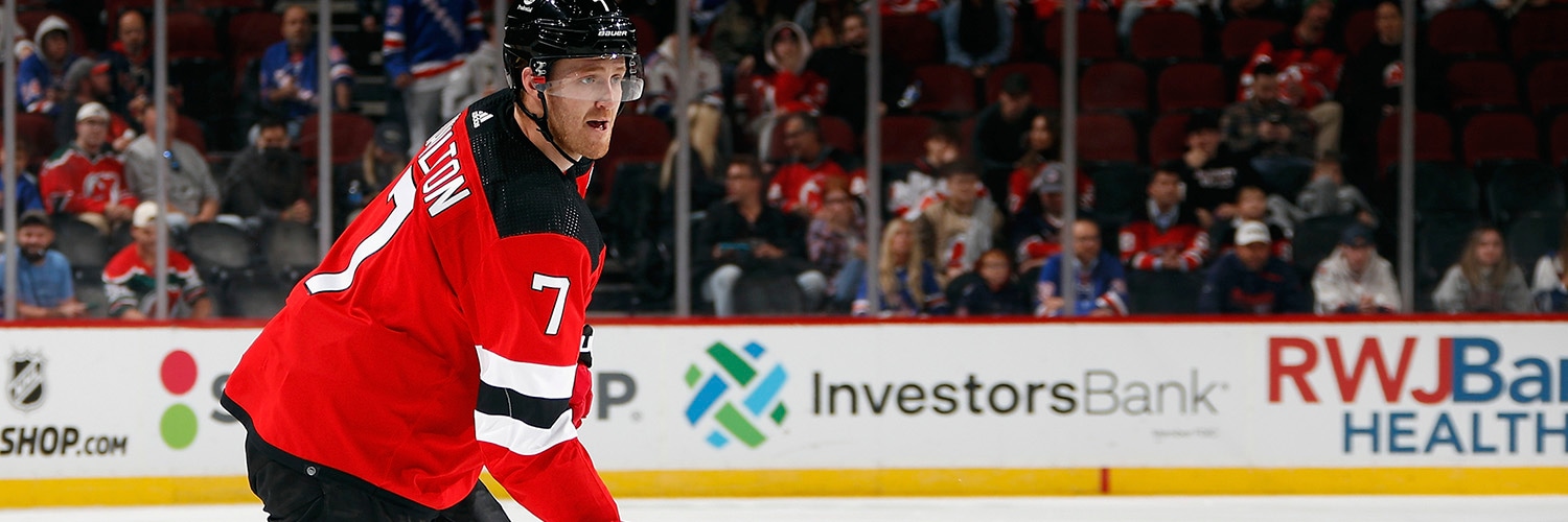 Dougie Hamilton Action Shot