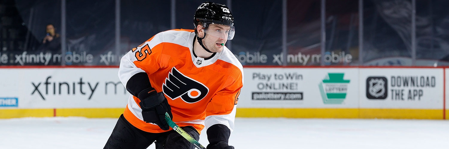 James van Riemsdyk Action Shot