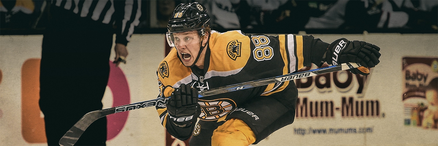 David Pastrnak Action Shot