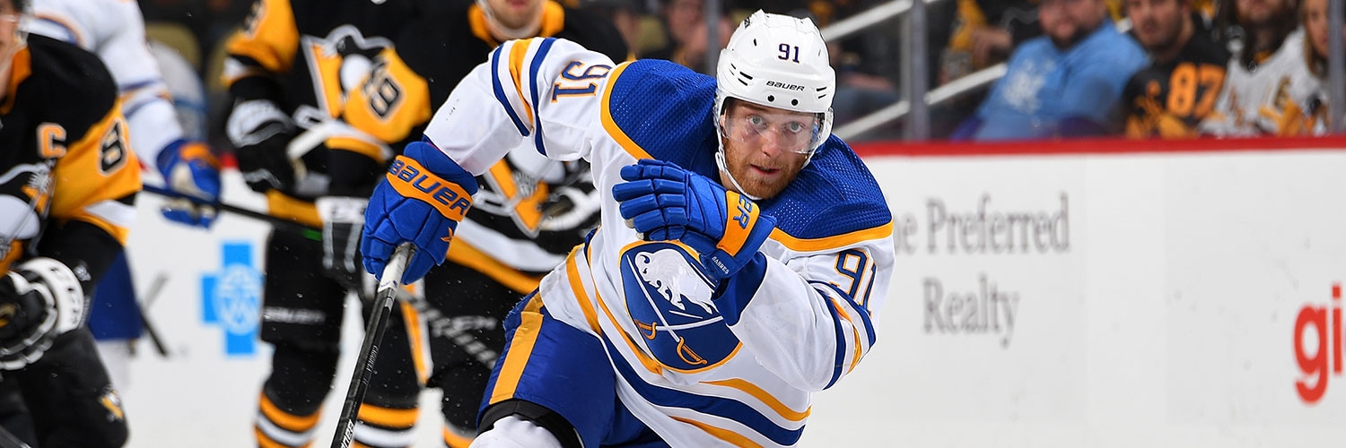Drake Caggiula Action Shot