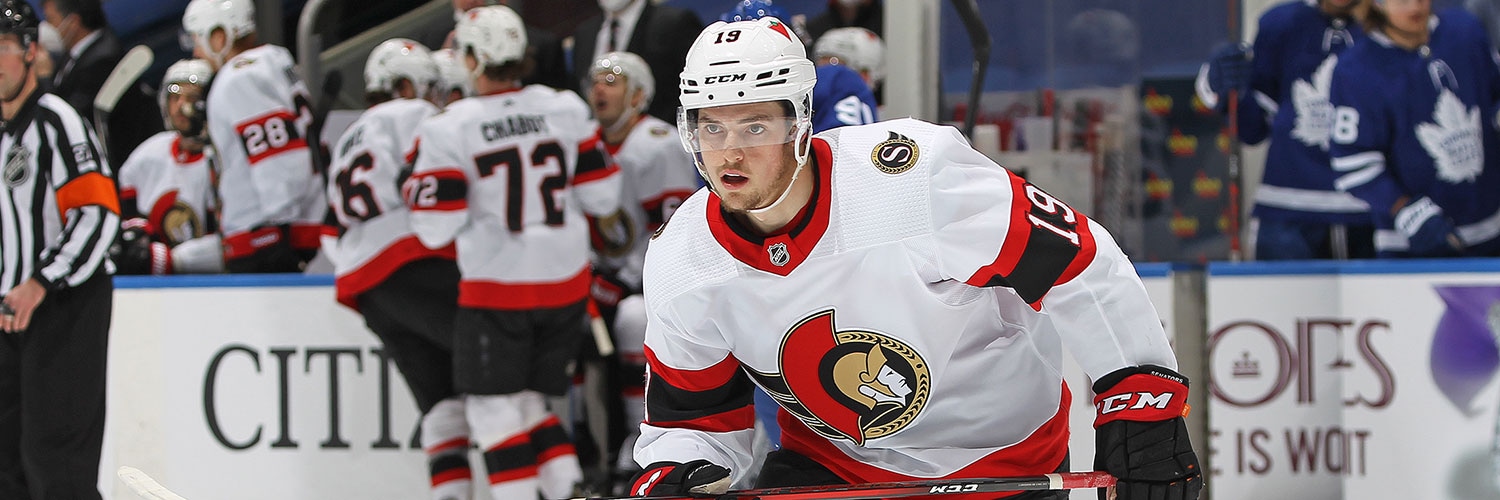 Drake Batherson Action Shot