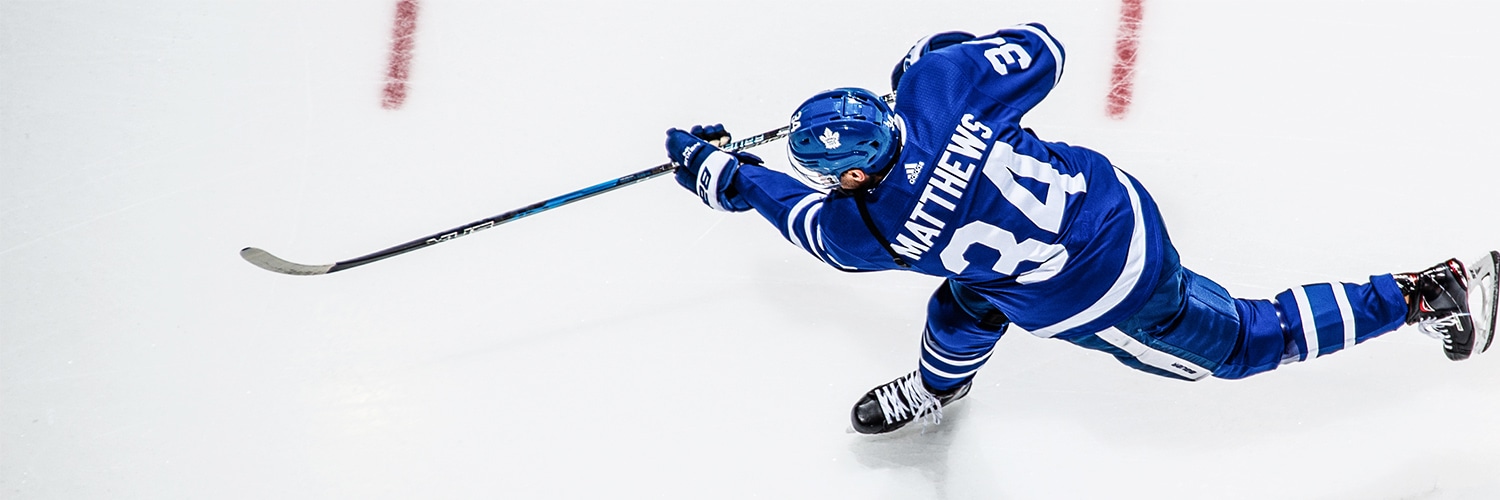 Auston Matthews Action Shot