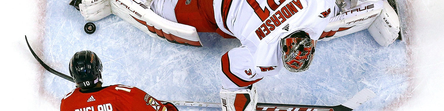 Frederik Andersen Action Shot