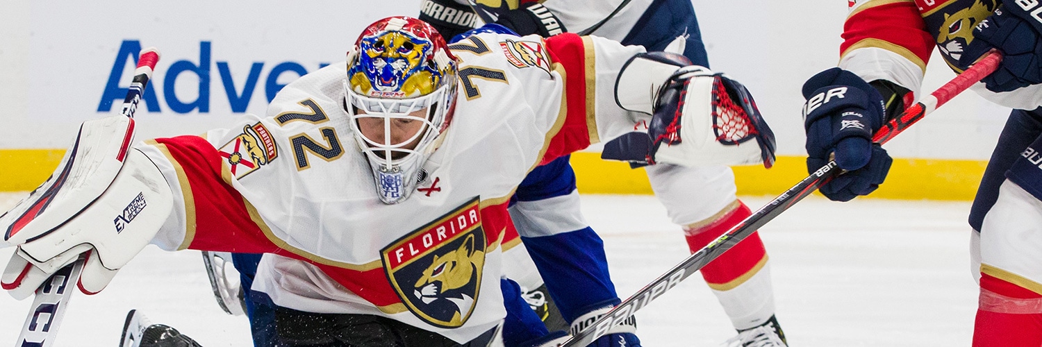 Sergei Bobrovsky Action Shot