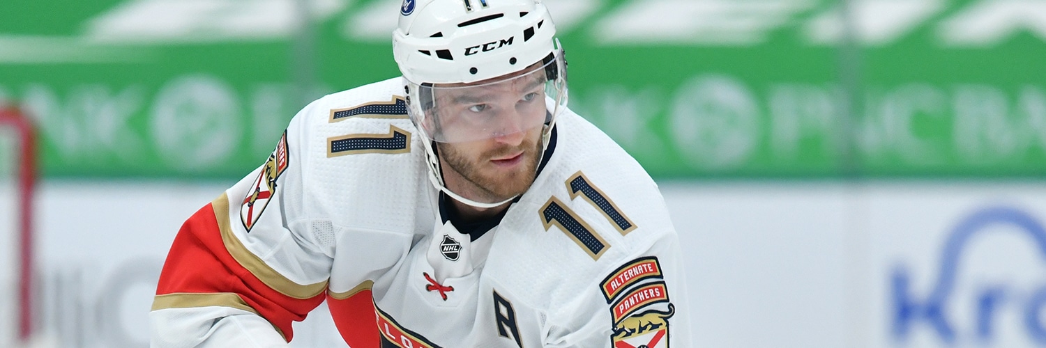 Jonathan Huberdeau Action Shot