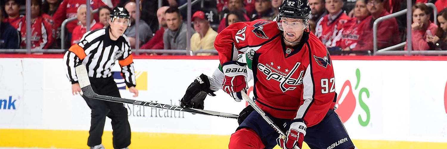 Evgeny Kuznetsov Action Shot