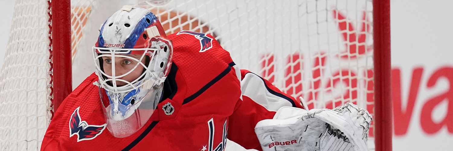 Vitek Vanecek Action Shot