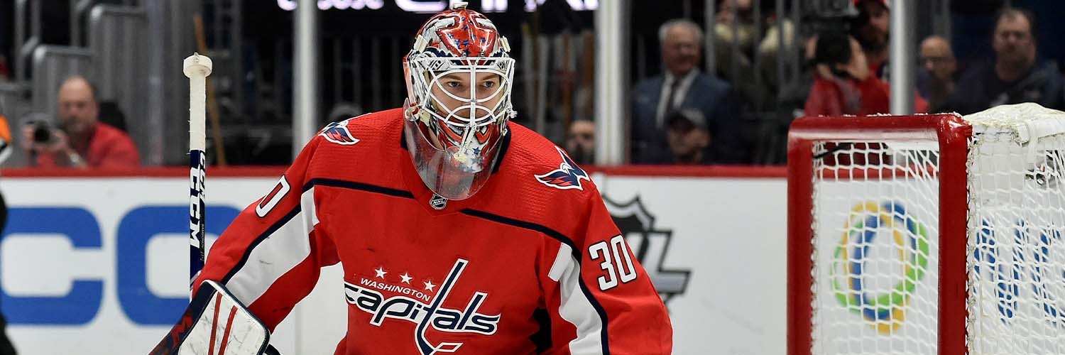 Ilya Samsonov Action Shot