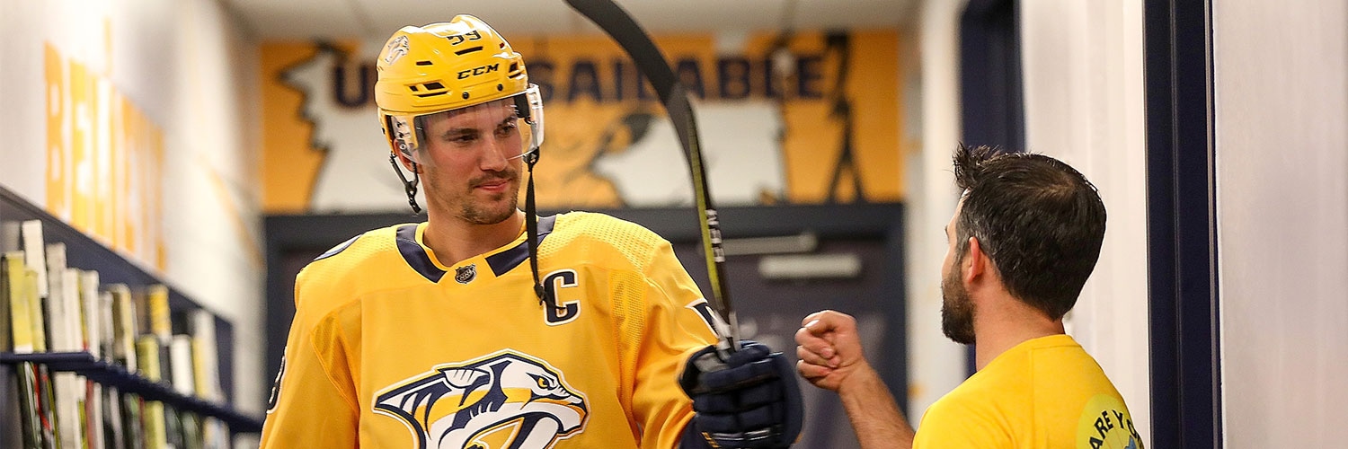 Roman Josi Action Shot