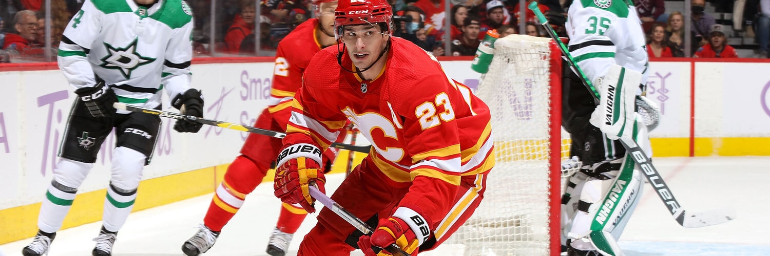 Sean Monahan Action Shot