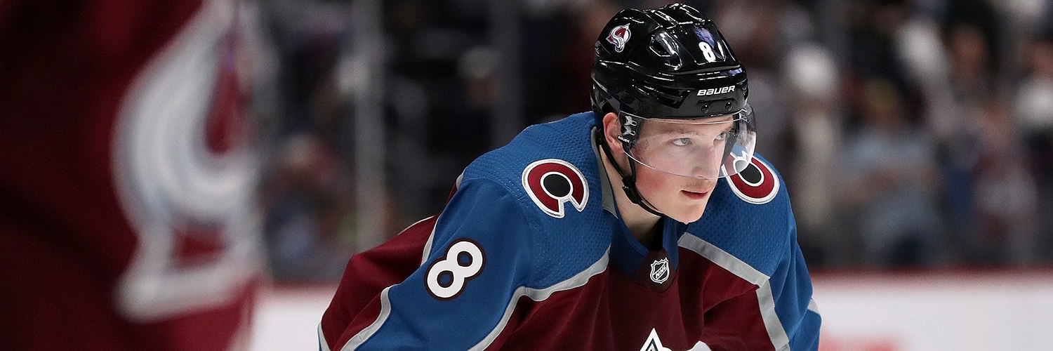 Cale Makar Action Shot