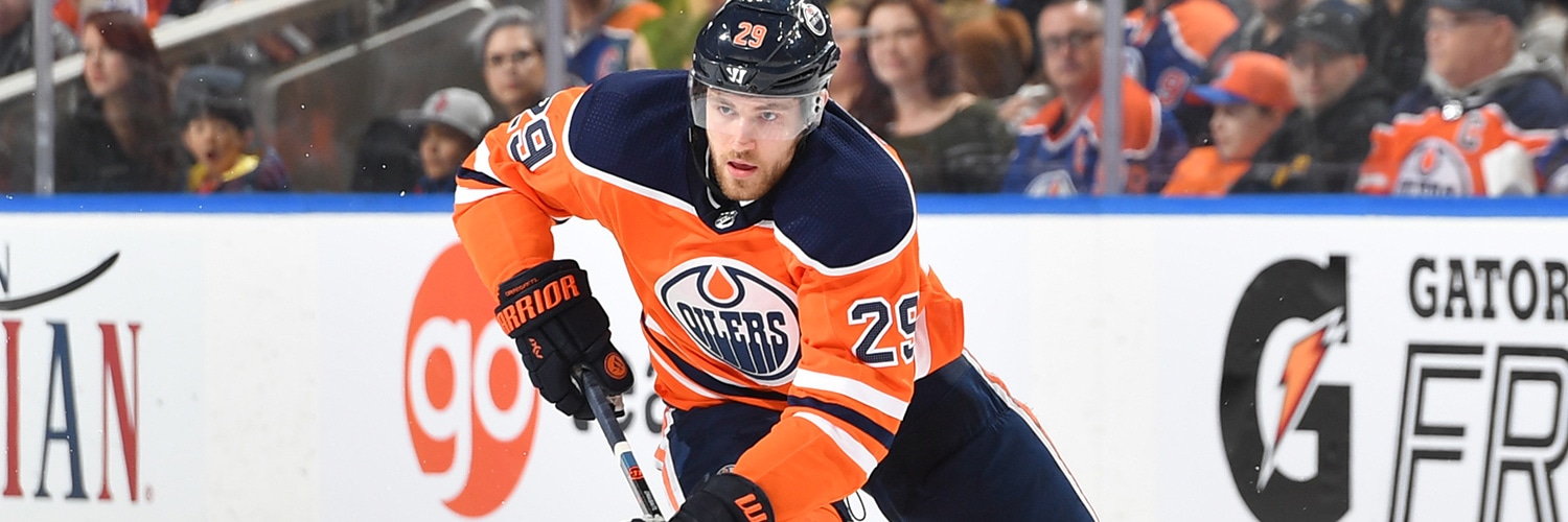 Leon Draisaitl Action Shot