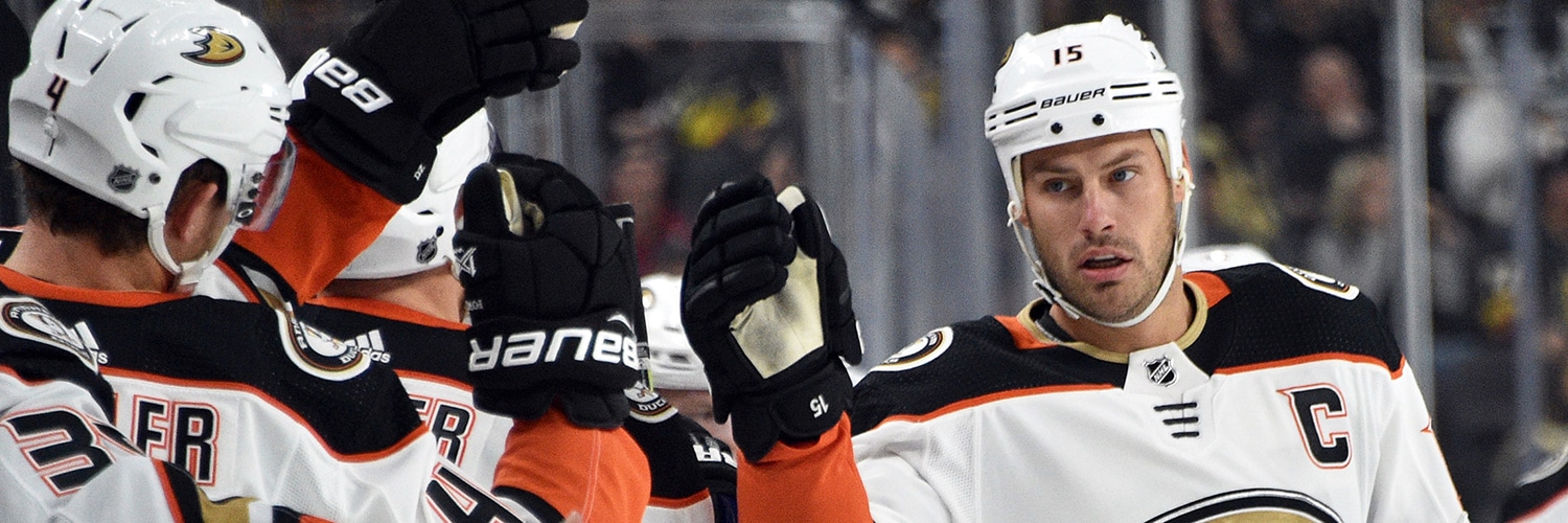 Ryan Getzlaf Action Shot