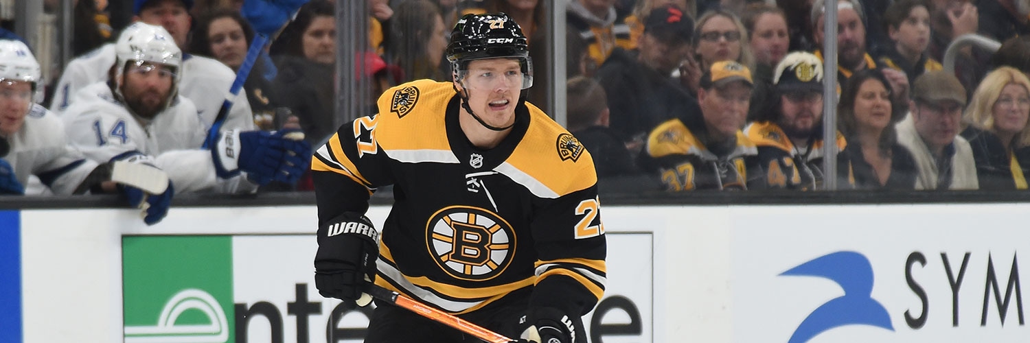 Hampus Lindholm Action Shot