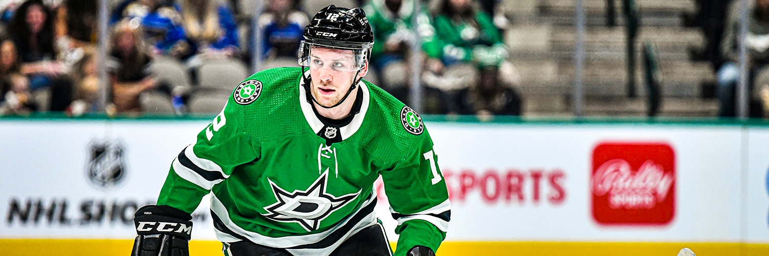 Radek Faksa Action Shot
