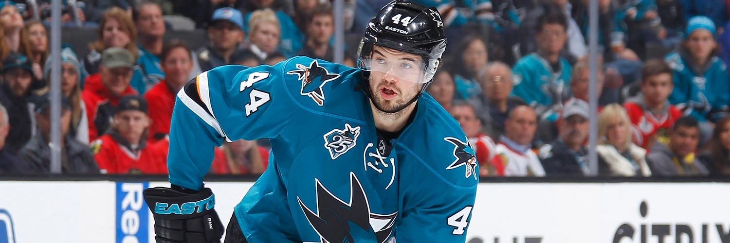 Marc-Edouard Vlasic Action Shot
