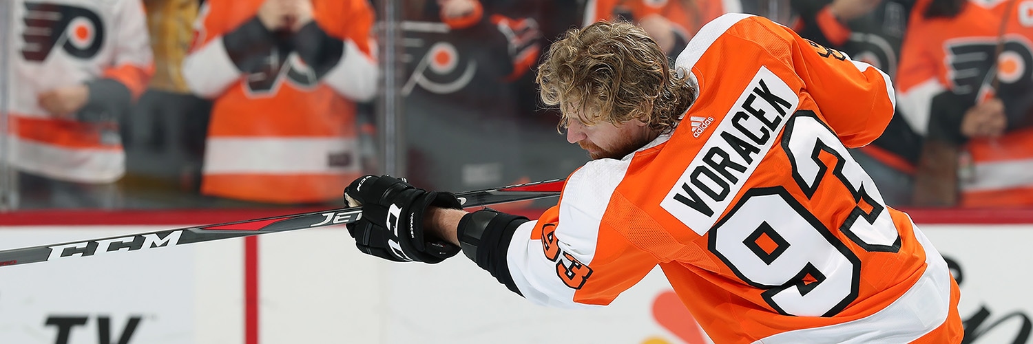 Jakub Voracek Action Shot