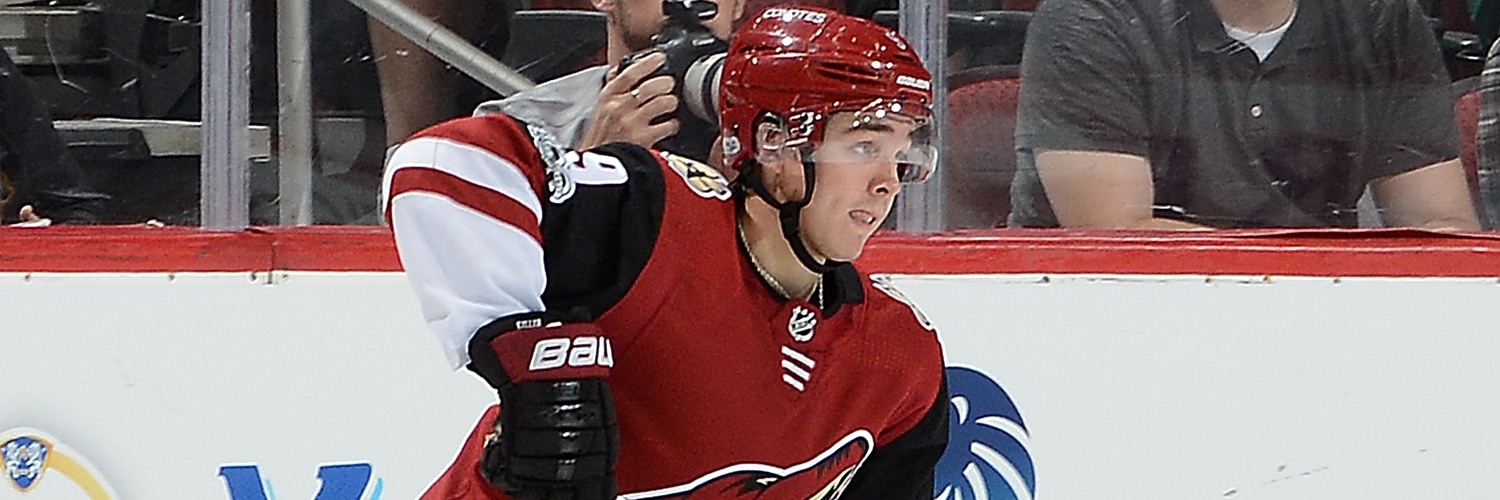 Clayton Keller Action Shot
