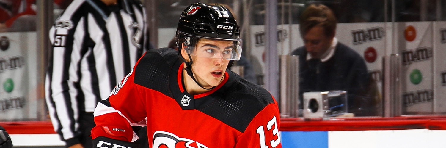 Nico Hischier Action Shot