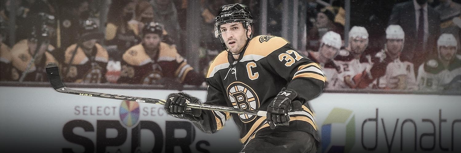 Patrice Bergeron Action Shot