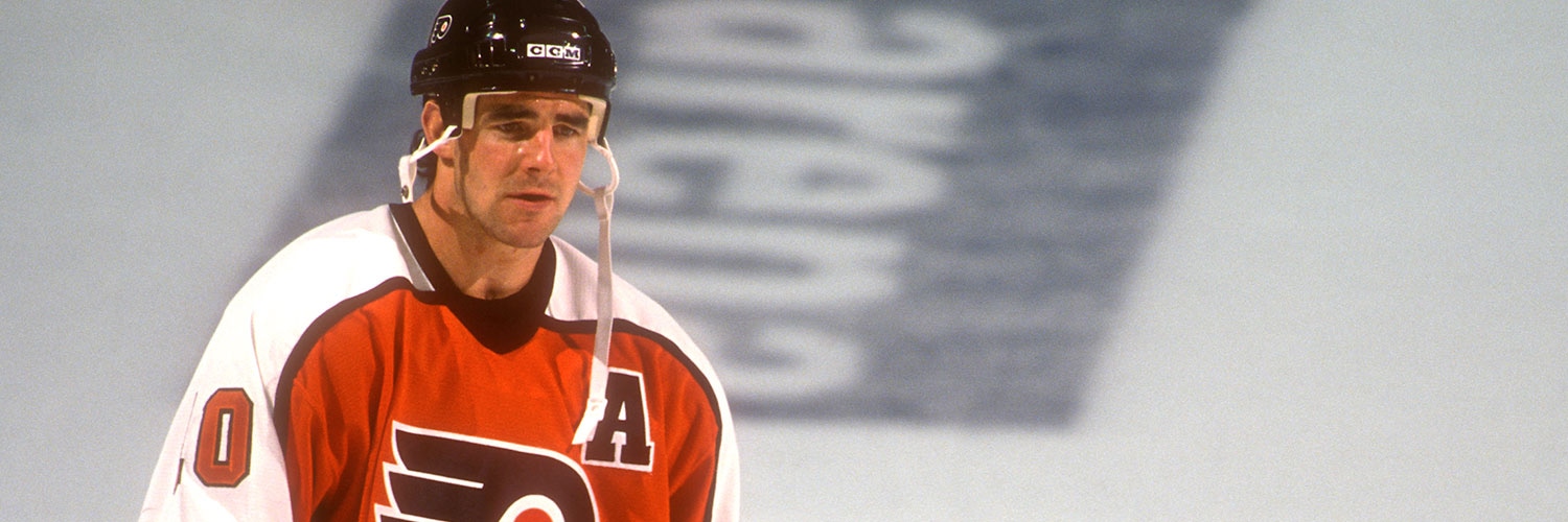 John LeClair Action Shot