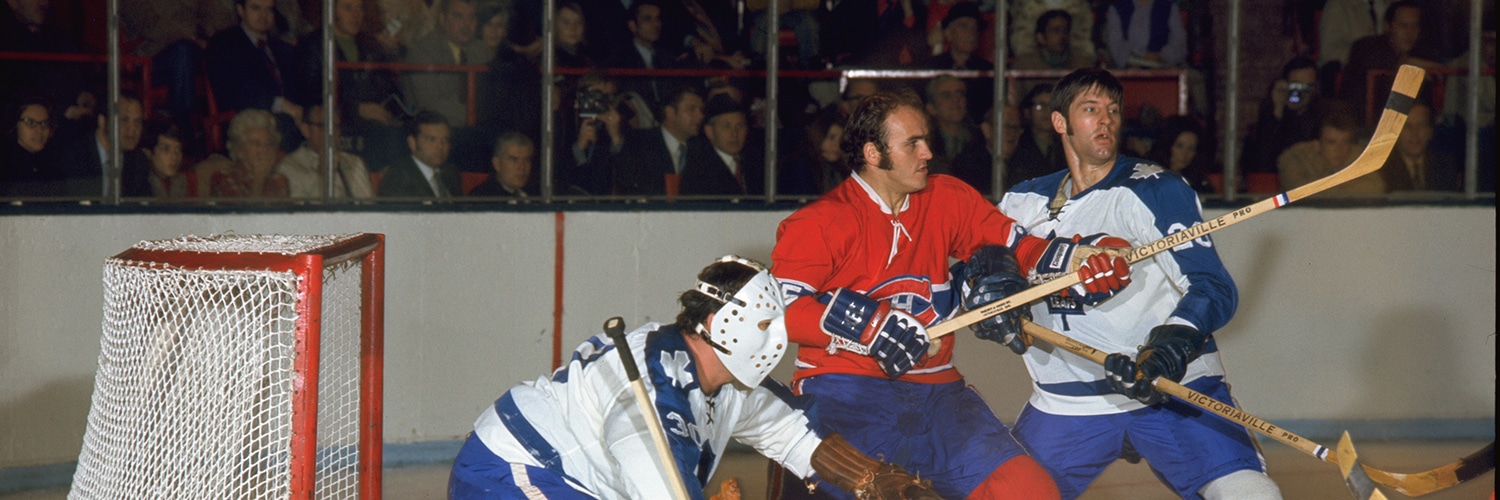 Jacques Lemaire Action Shot
