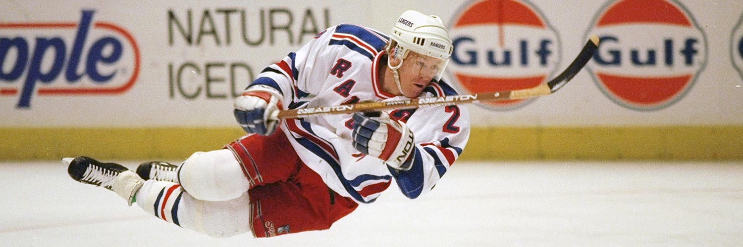 Brian Leetch Action Shot