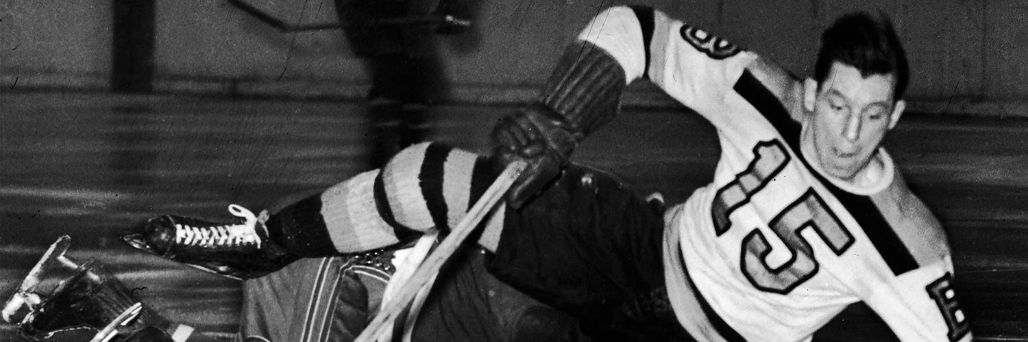 Milt Schmidt Action Shot
