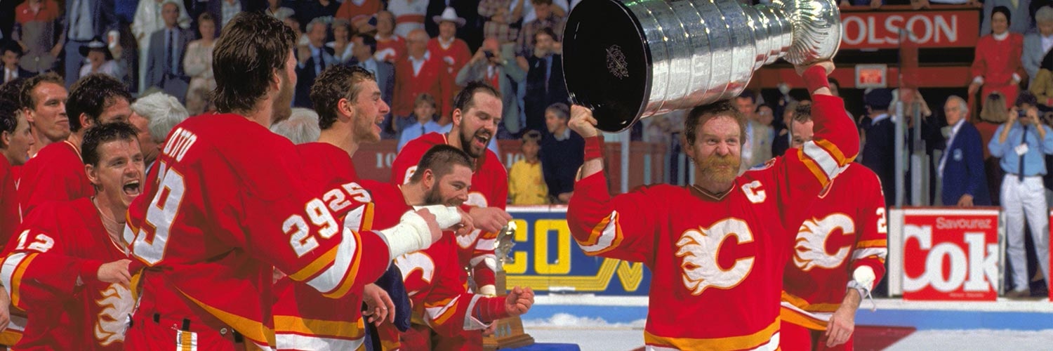 Lanny McDonald Action Shot