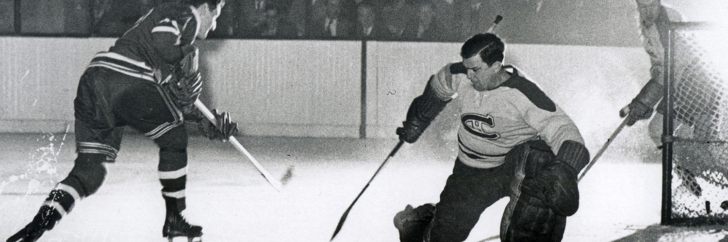 Bill Durnan Action Shot