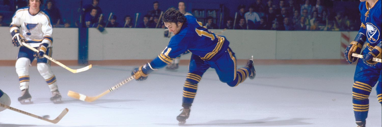 Gilbert Perreault Action Shot