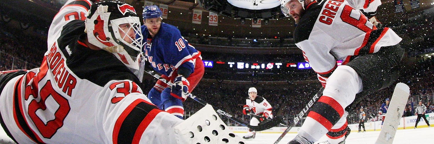 Martin Brodeur Action Shot
