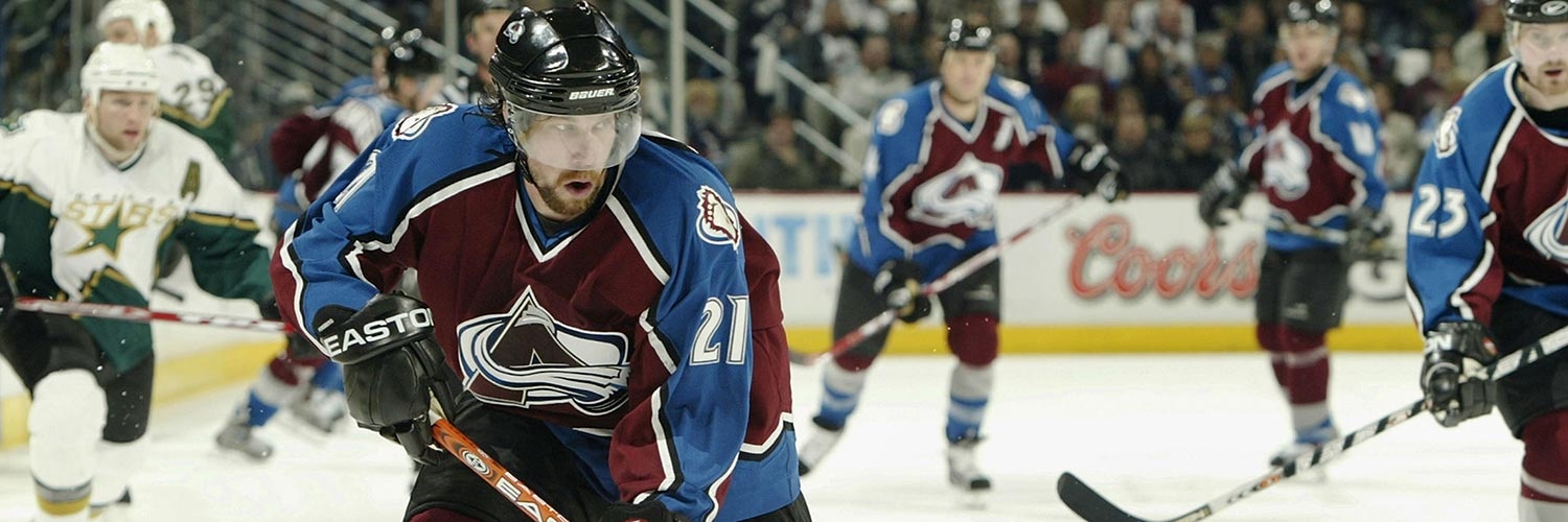 Peter Forsberg Action Shot