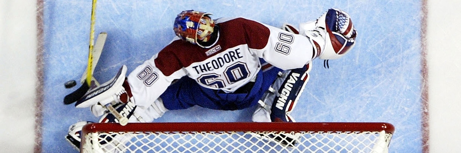 Jose Theodore Action Shot