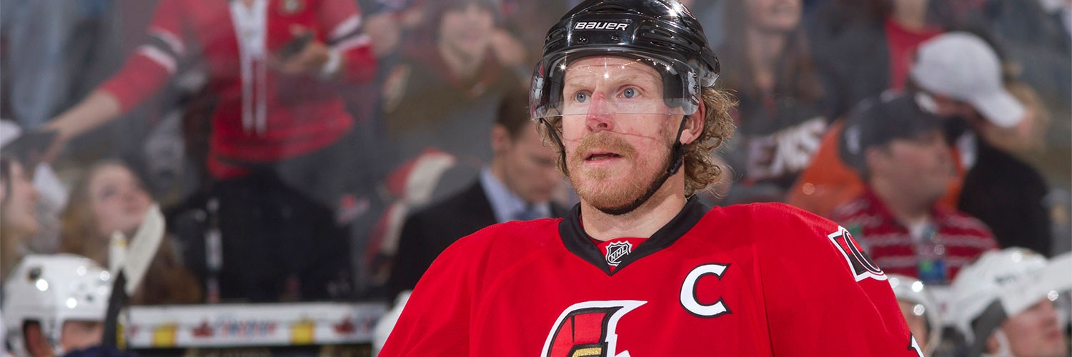 Daniel Alfredsson Action Shot