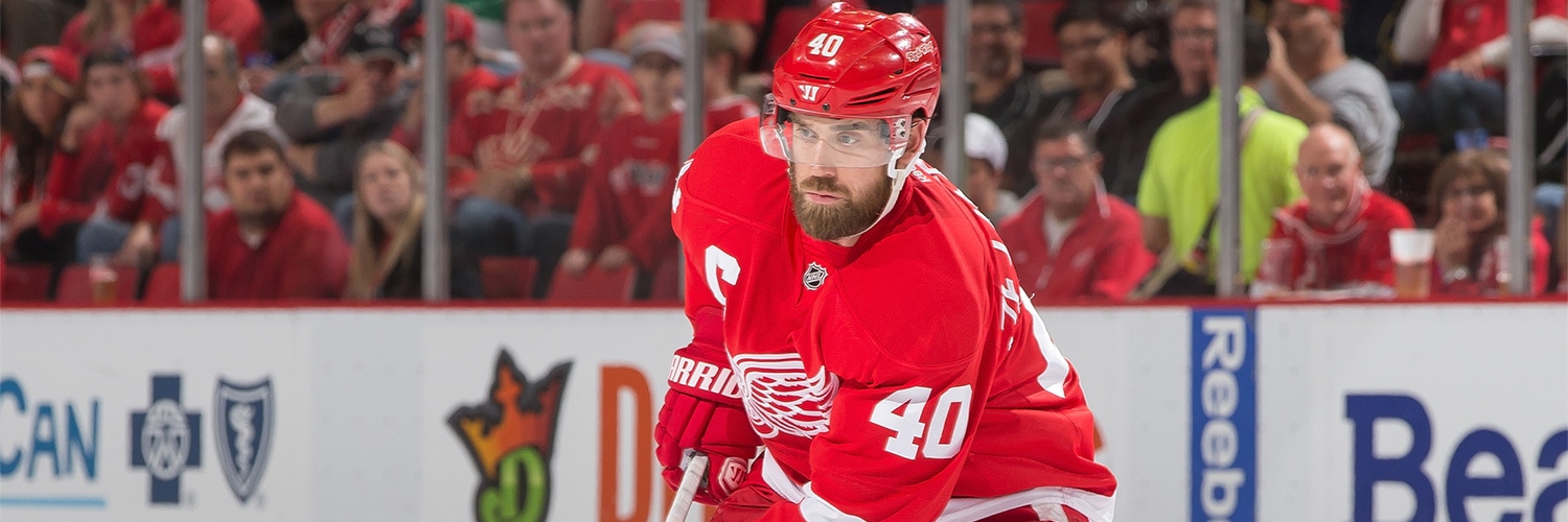 Henrik Zetterberg Action Shot