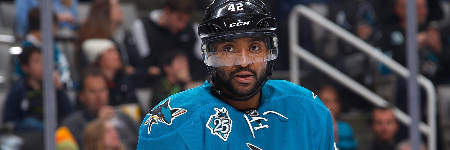Joel Ward Action Shot