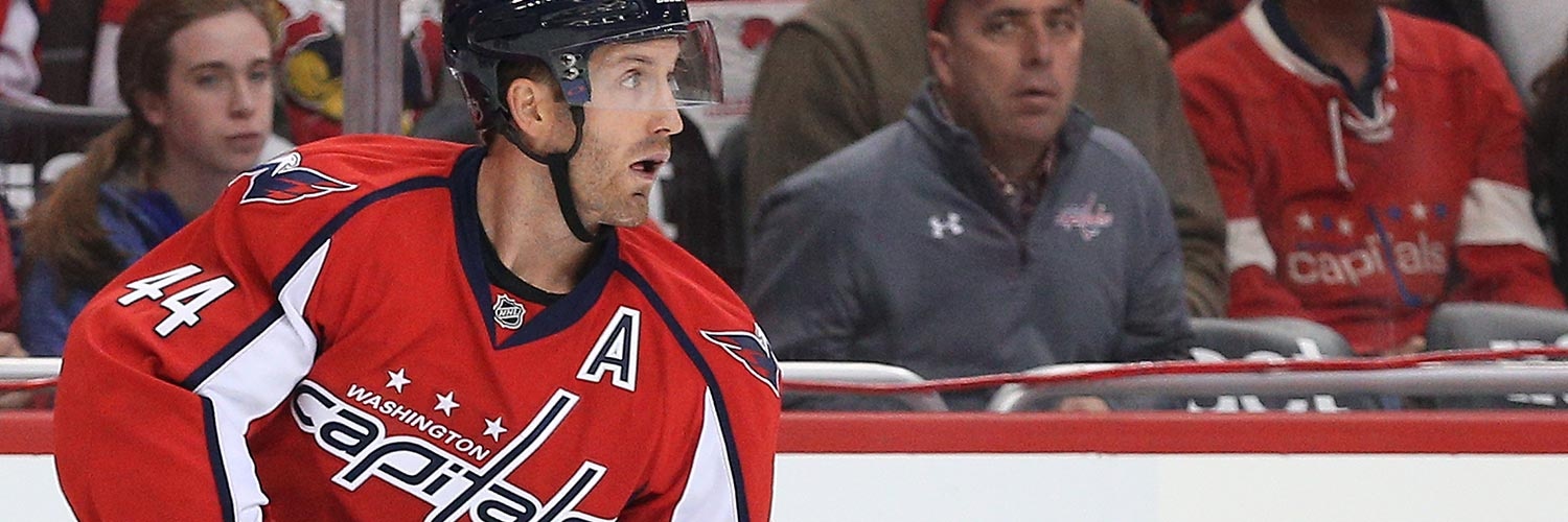 Brooks Orpik Action Shot