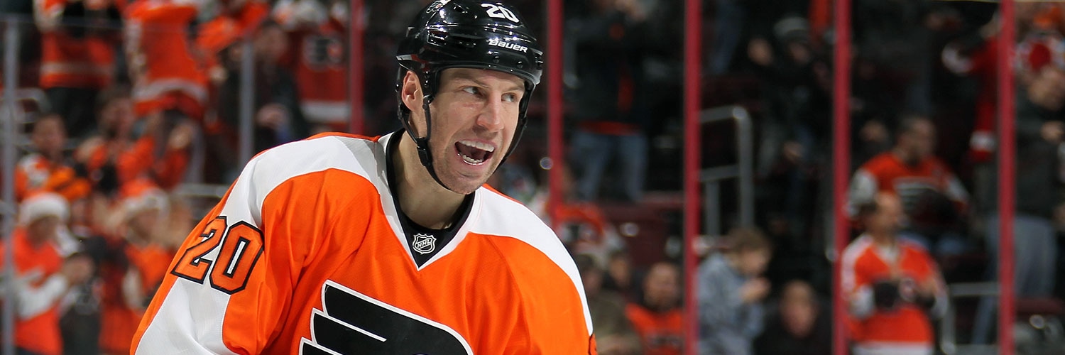R.J. Umberger Action Shot
