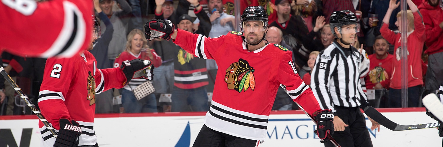 Patrick Sharp Action Shot