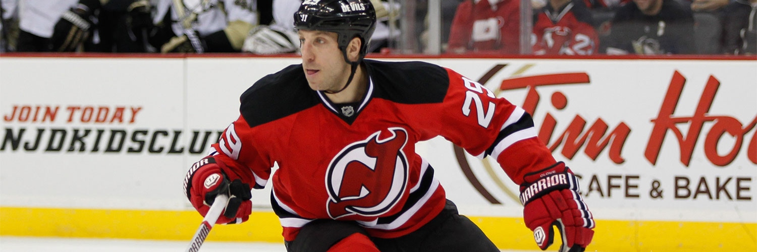 Ryane Clowe Action Shot