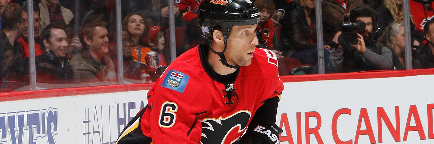 Dennis Wideman Action Shot
