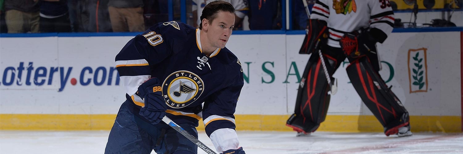 Scottie Upshall Action Shot