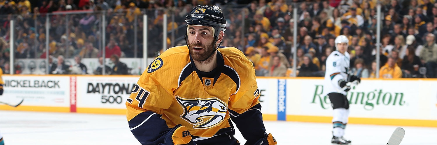 Eric Nystrom Action Shot