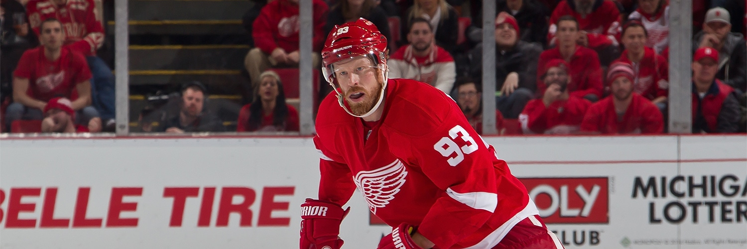 Johan Franzen Action Shot