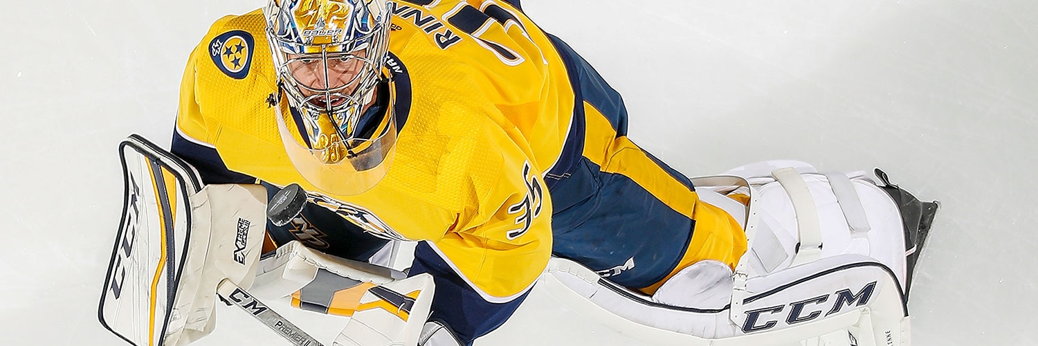 Pekka Rinne Action Shot
