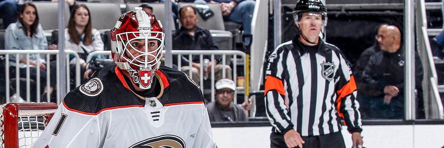 Reto Berra Action Shot