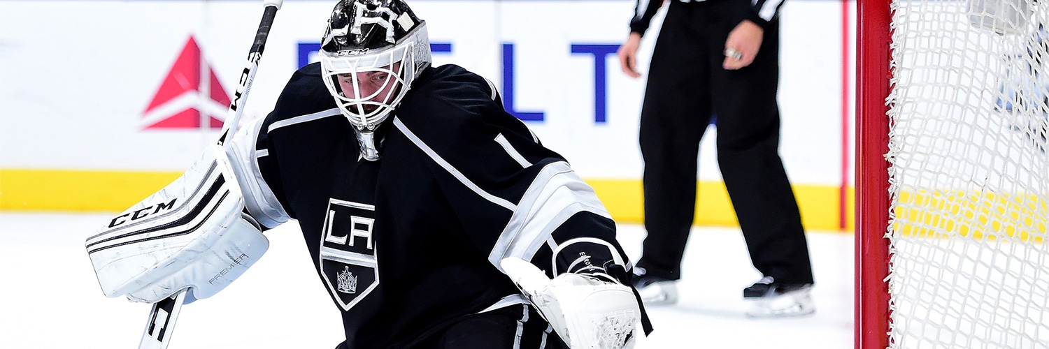 Jhonas Enroth Action Shot