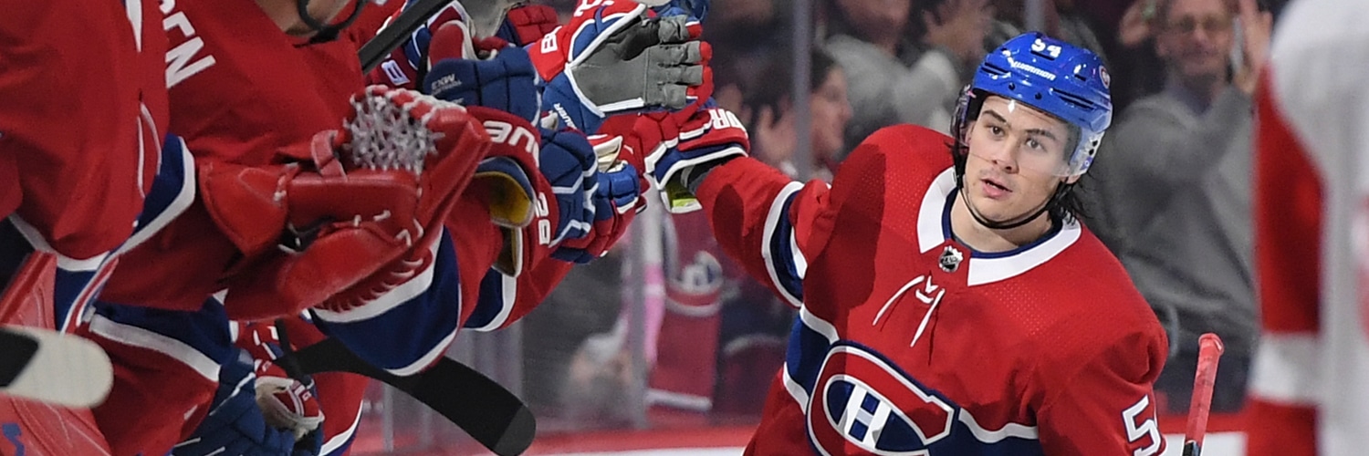 Charles Hudon Action Shot