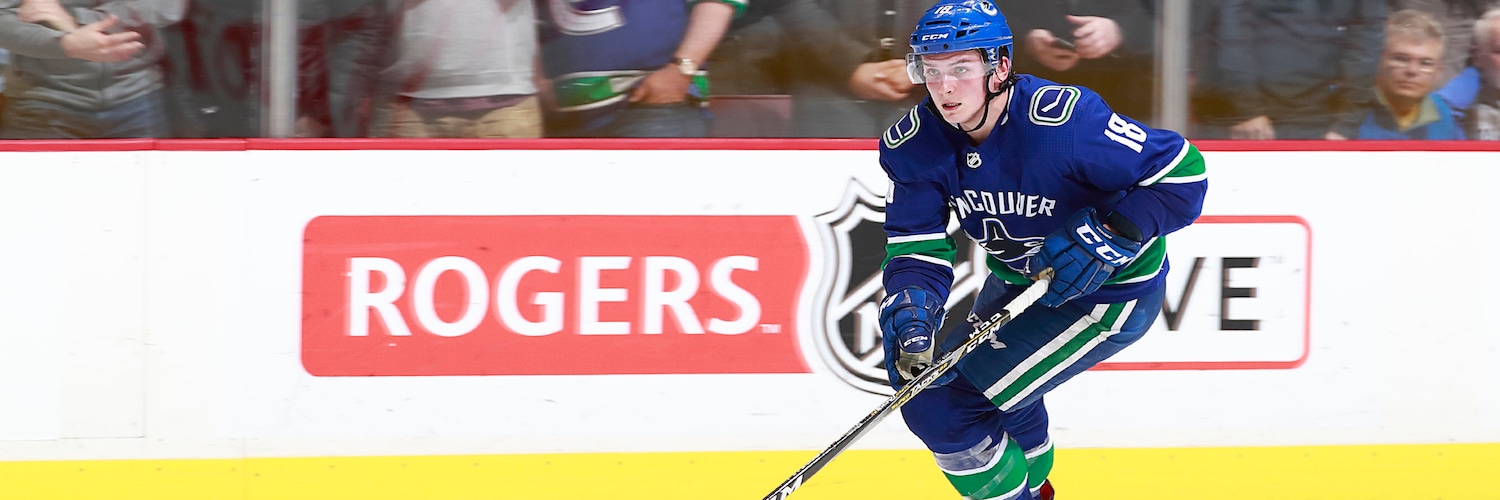 Jake Virtanen Action Shot